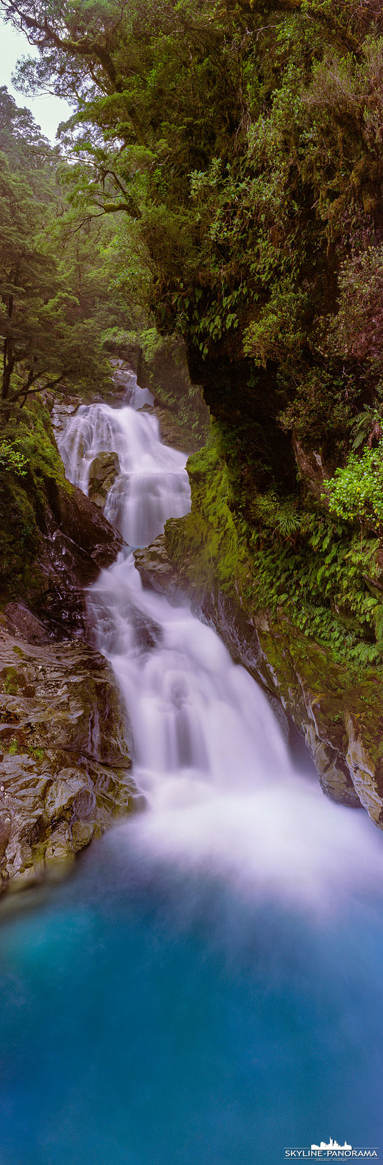 New Zealand Waterfall - Christie Falls (p_01135)