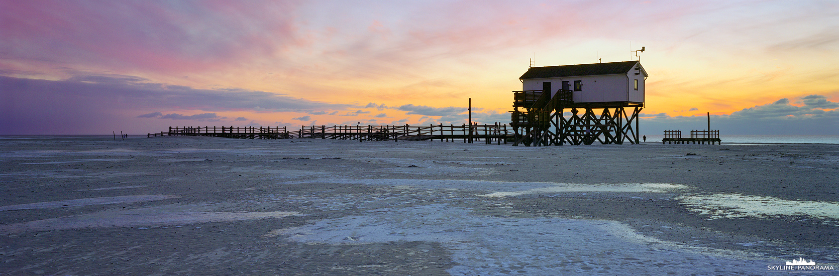 Strand von Sankt Peter-Ording im Winter (p_01167)