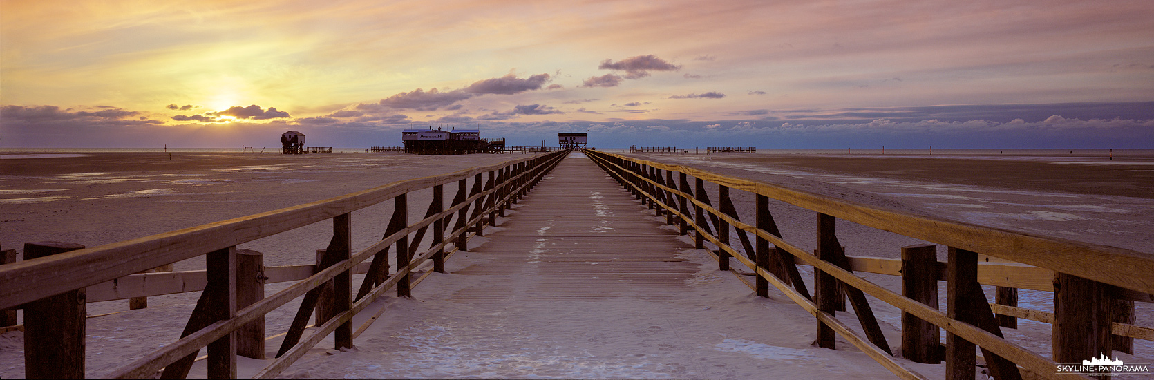 Seebrücke von Sankt Peter-Ording (p_01170)