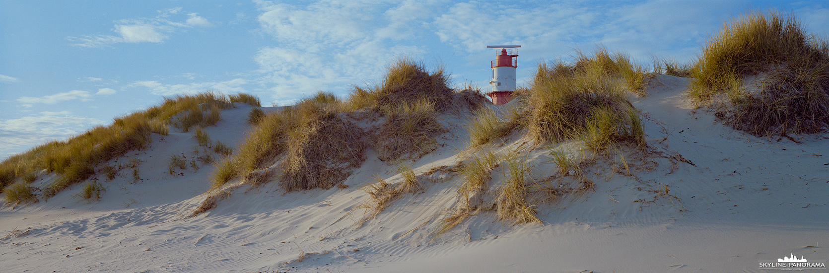 Nordsee Panorama - Dünen auf Borkum (p_01211)