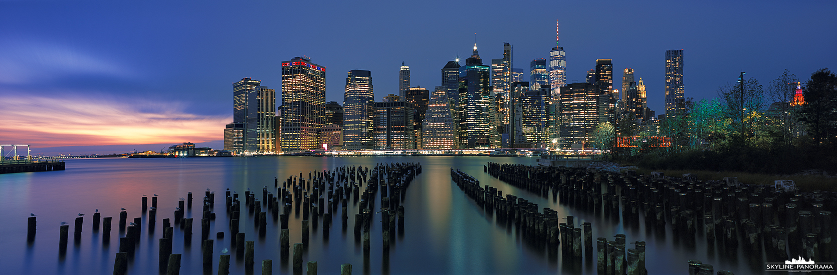 Big Apple - New York Old Pier 1 Panorama (p_01215)