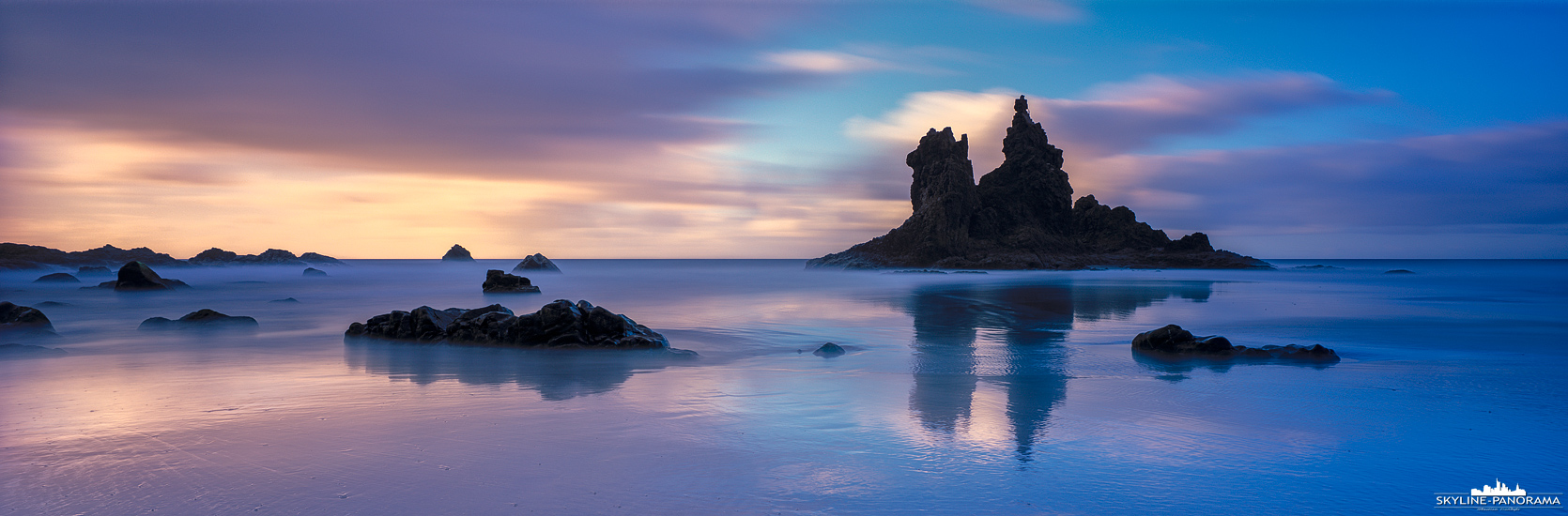 Traumstrand von Teneriffa - Playa de Benijo (p_01233)