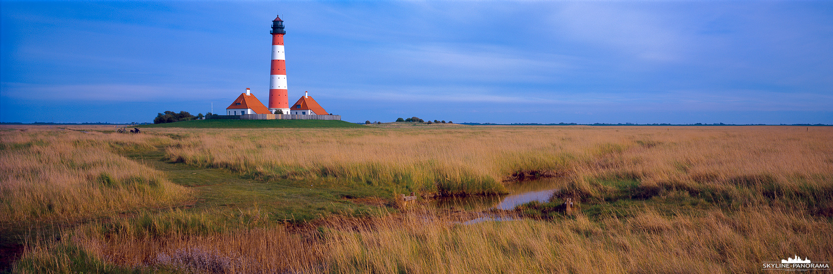 Nordseeküste - Leuchtturm Westerheversand (p_01260)