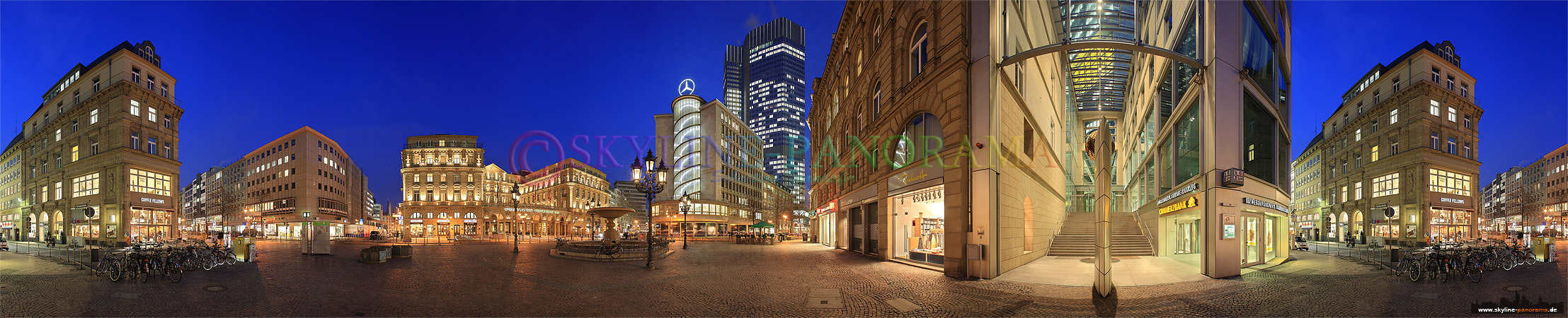 Innenstadt Bilder - Der Kaiserplatz (ehemals Friedrich-Ebert-Platz) ist einer der zentralen Plätze in Frankfurt am Main.