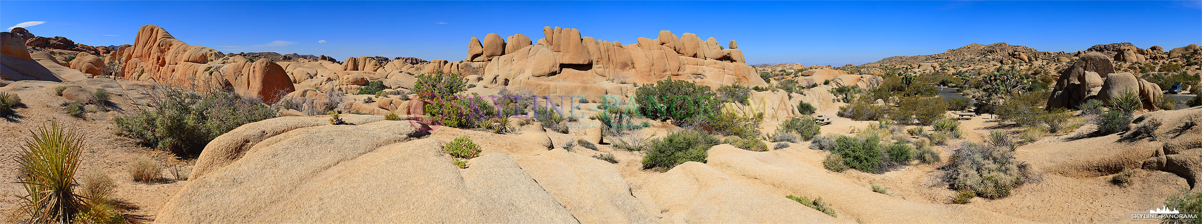 Bilder aus dem Joshua Tree Nationalpark - Der Park bietet seinen Besuchern eine sehenswerte Mischung aus Gesteinsformationen und Wüstenlandschaft...