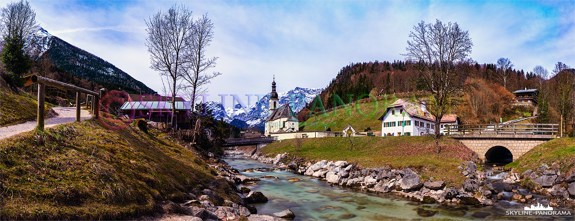 Panorama aus dem Berchtesgadener Land - Ramsau