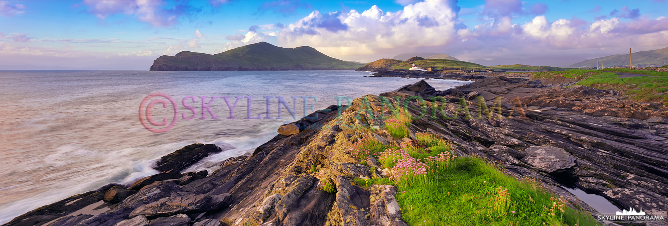 Irland Panorama in 6x17 - Zurück am Cromwell Point auf Valentia Island, diesmal im Licht der untergehenden Sonne. 