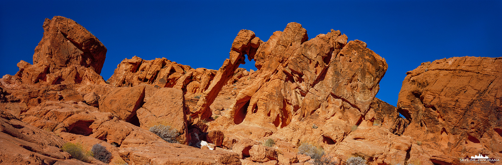 Die bekannteste Sehenswürdigkeit im Valley of Fire State Park ist der Elephant Rock. Man findet diese Gesteinsformation wenn man über den östlichen Eingang...