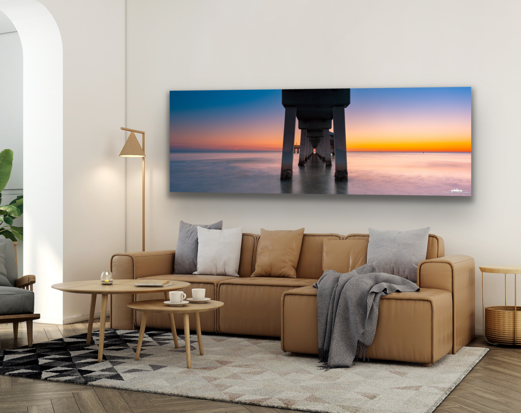 Florida Fine Art Print als fertiges Wandbild Panorama