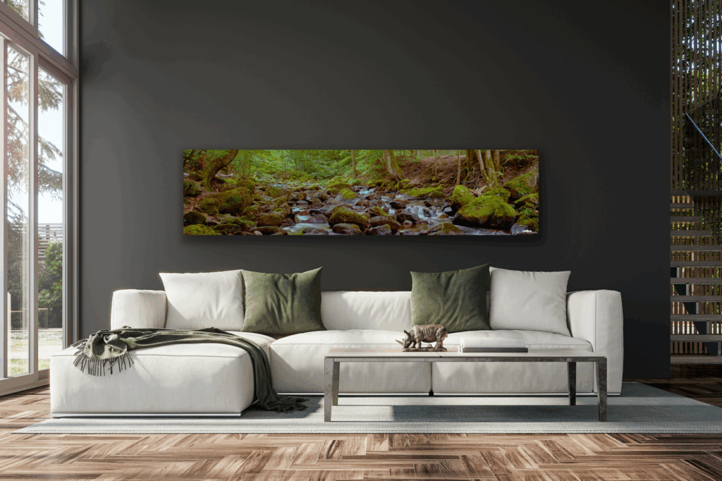 Art Print auf Aluträgerplatte oder hinter Acryl - Artroom App